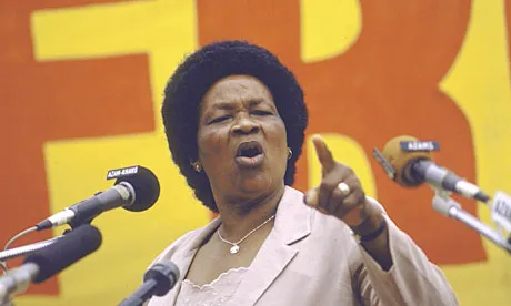 African History June 21: Albertina Sisulu London rally 1989