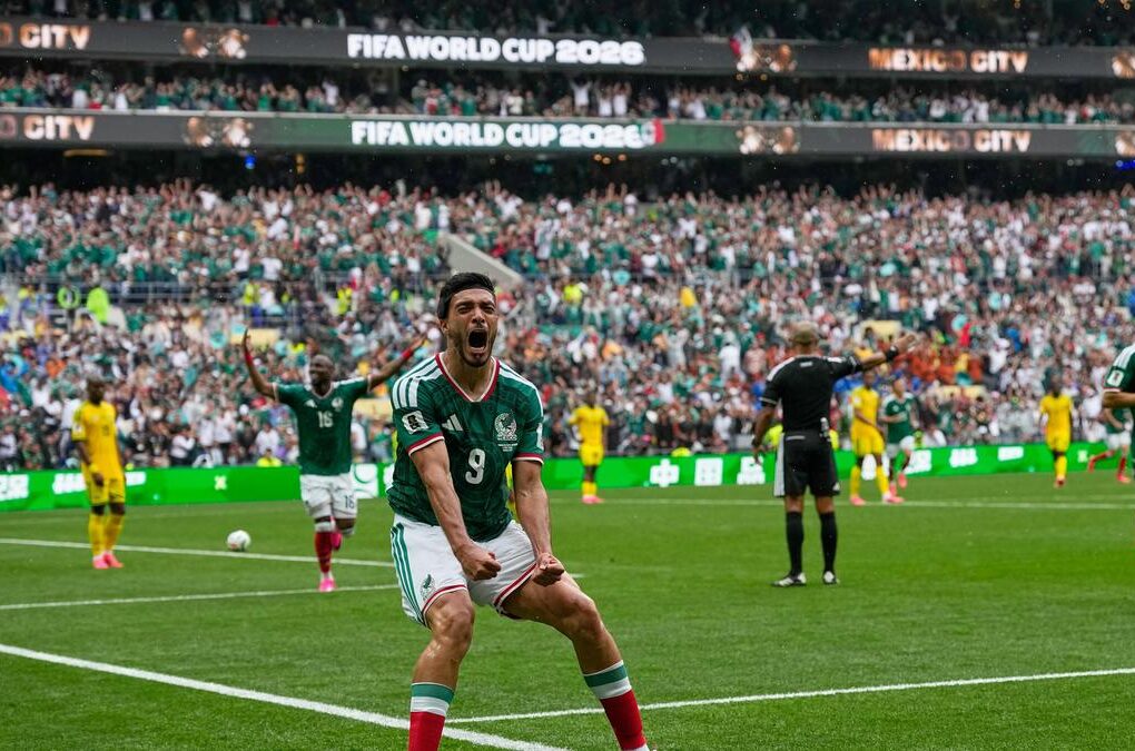 Africans support Mexico against South Africa